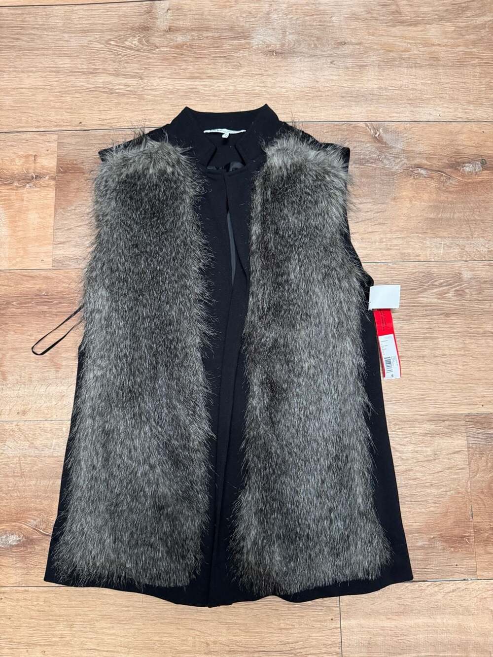 NWT French Connection Faux Fur Vest | Size S | “Cold Night Out